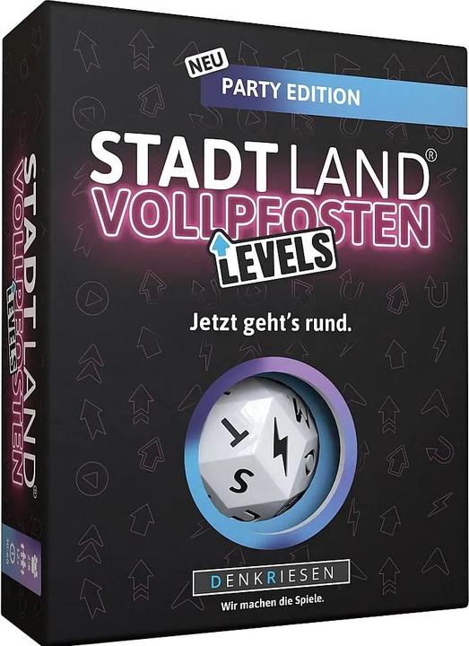 Actual product image Denkriesen Stadt Land Vollpfosten - Levels Party Edition (d) (German, 2 - 6 Players)