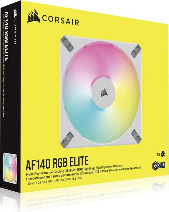Produktbild Corsair AF140 RGB Elite (140 mm, 1 x)