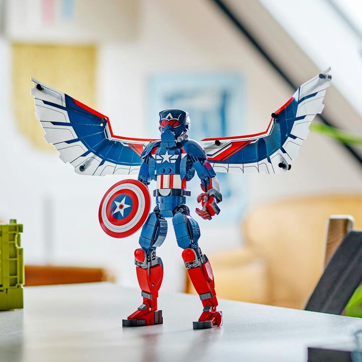 Produktbild LEGO New Captain America Baufigur (76296, LEGO Marvel)