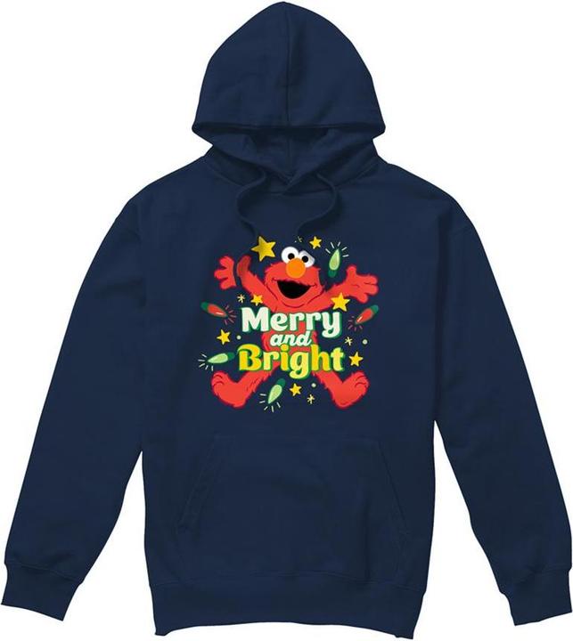 Produktbild Merry And Bright Kapuzenpullover weihnachtliches Design (M)