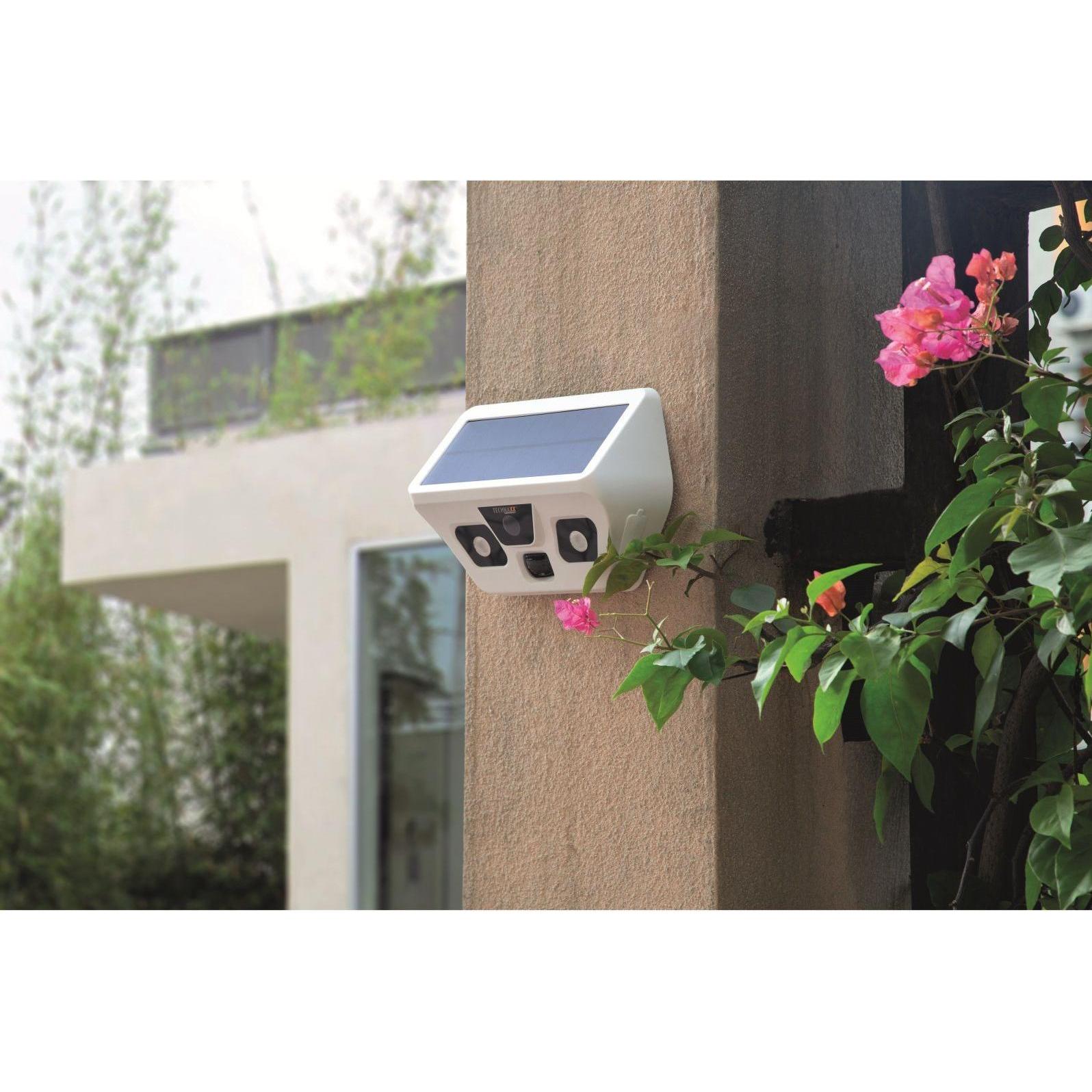 Thumbnail - Technaxx Überwachungskamera IP für Aussenbereich, stationär TX 156 (1920 x 1080 Pixels), Netzwerkkamera, Weiss