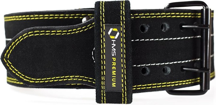 Actual product image HMS Pa3558 Black Size M. L Strength Training Belt Premium