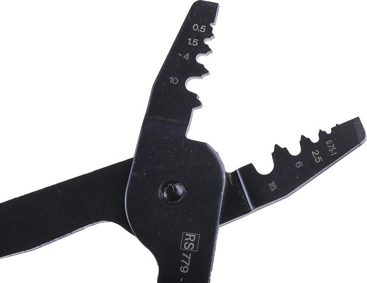 Actual product image RS PRO Pliers for bootlace ferrule,0.5-10sq.mm (240 mm)