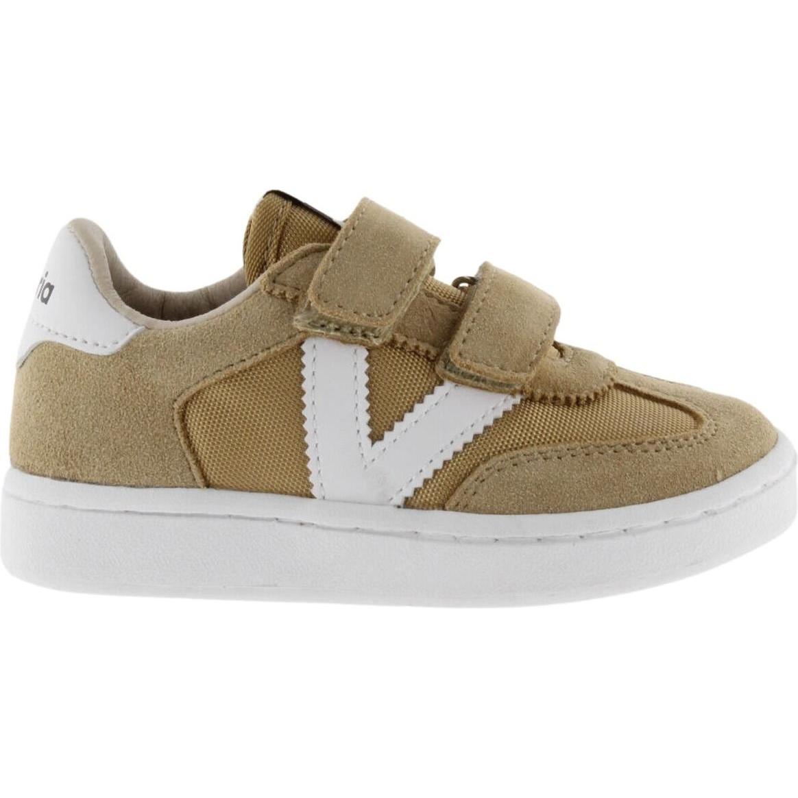 Victoria, Herren, Sneaker, sneakers aus nylon und spaltleder kind millas brides, Beige, (34)