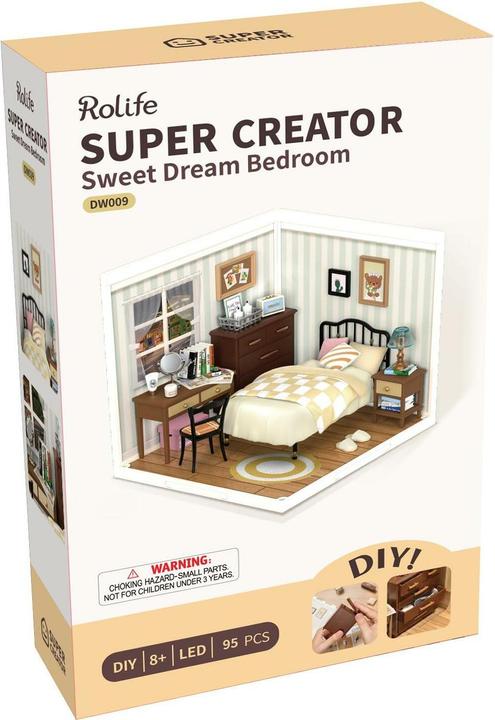 Actual product image Rolife Sweet Dream Bedroom - Diorama