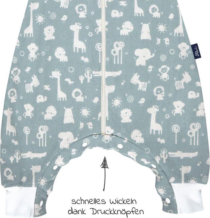 Produktbild Alvi Schlafsäcke Sommer-Schlafsack mit Füssen / Sleep-Overall Light /