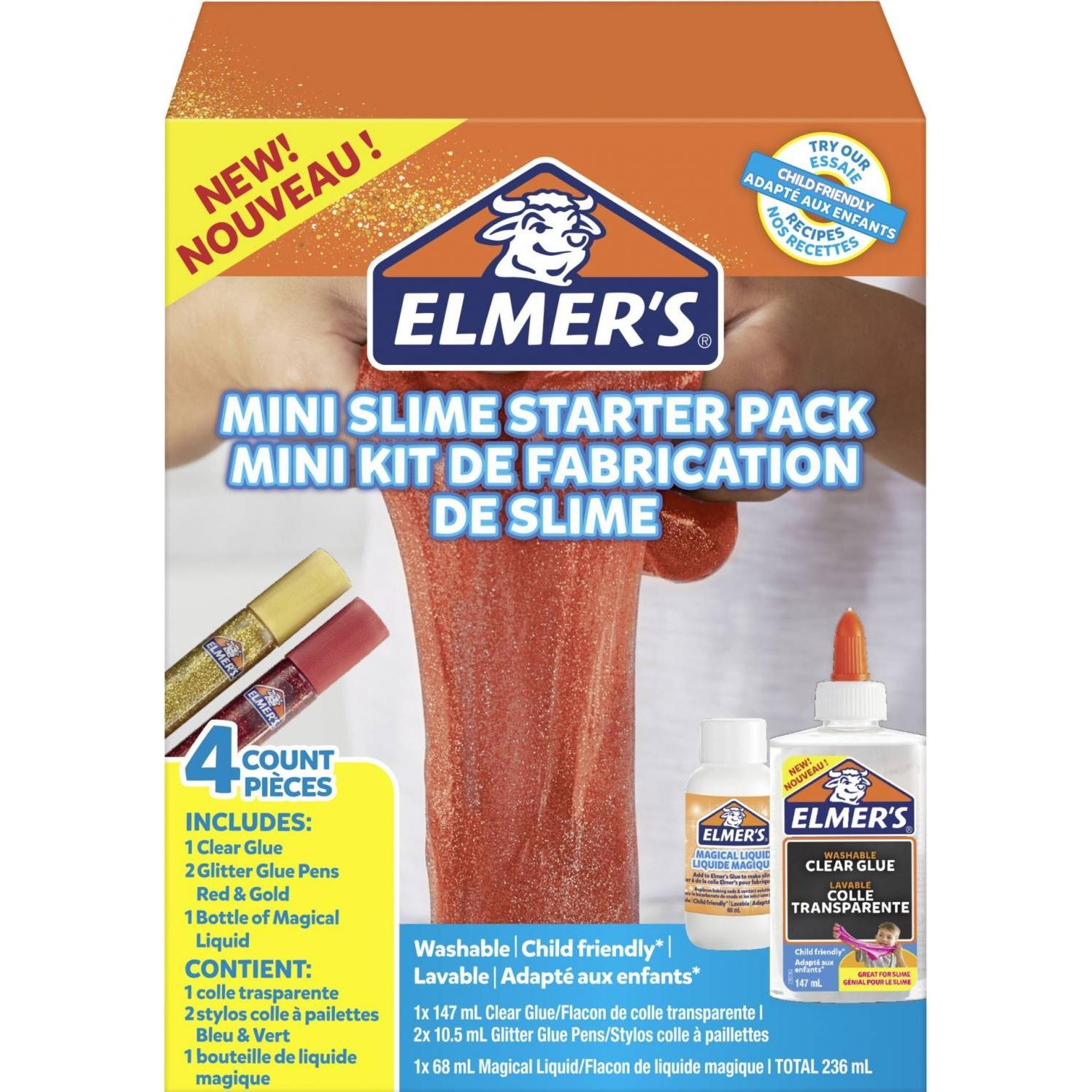 Elmer's, Klebstoff, Mini Slime Kit Everyday (310 g, 147 ml)
