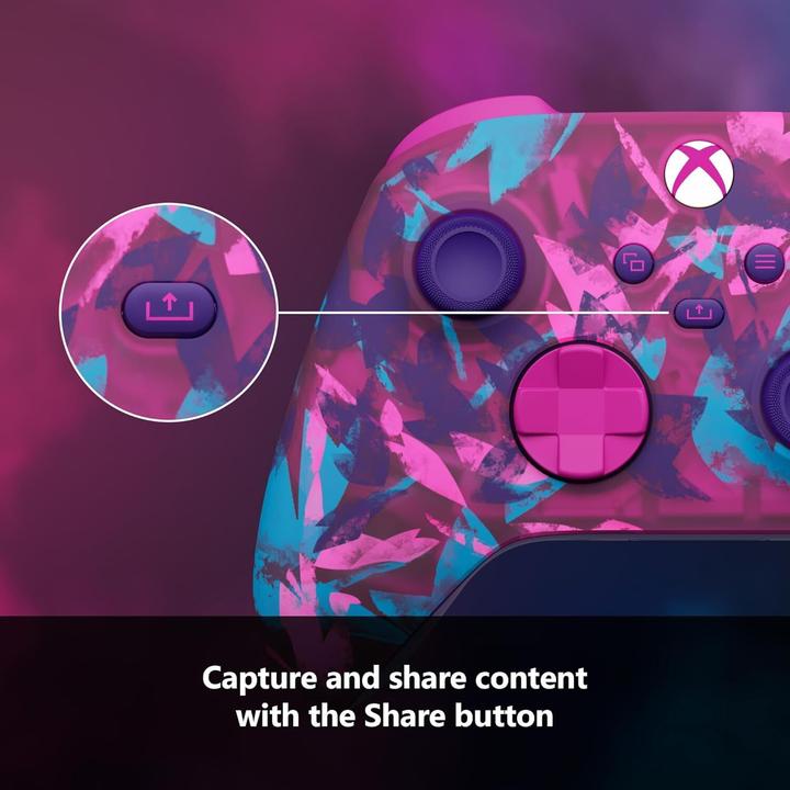 Productafbeelding Microsoft Xbox draadloze controller - Hartenbreker speciale editie (Xbox serie S, Android, iOS, Xbox One S, PC, Xbox serie X)