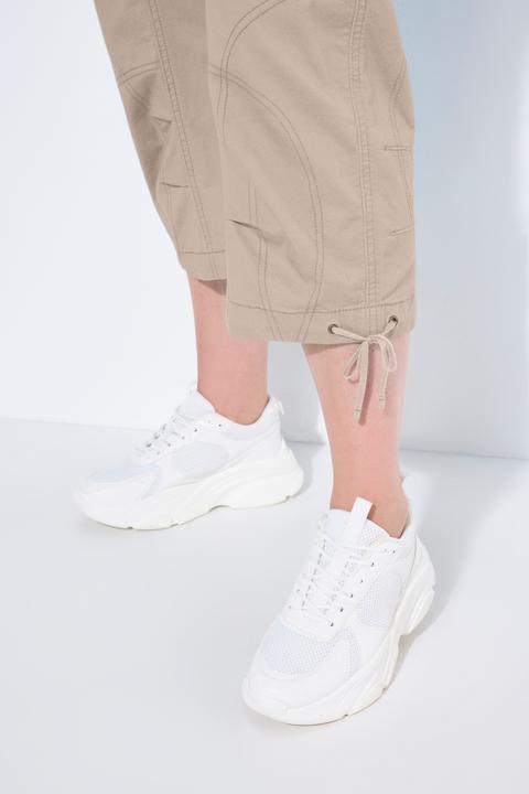 Immagine prodotto Ulla Popken Pantaloni cargo a 7/8 con cintura comoda (50)