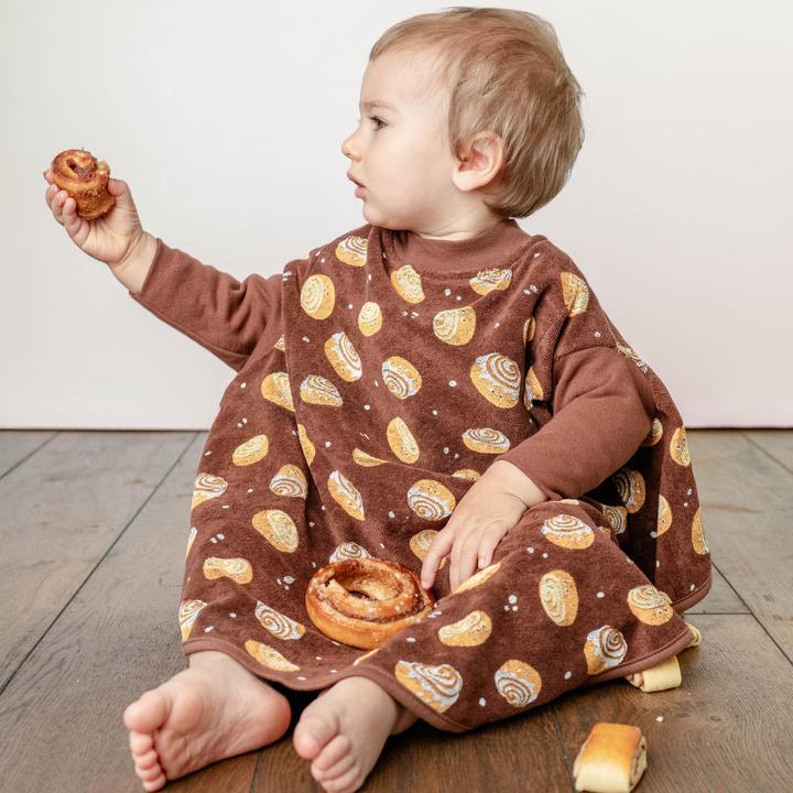 Immagine prodotto Little Casimir Lätzchen mit Ärmeln – wasserdicht, saugfähig & verstellbar, für Babys 6M-4J (6 mesi)