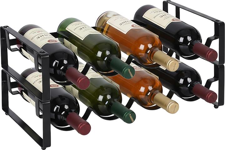 Actual product image Relaxdays winerack (10 bottles, 40 x 40 x 19 cm)