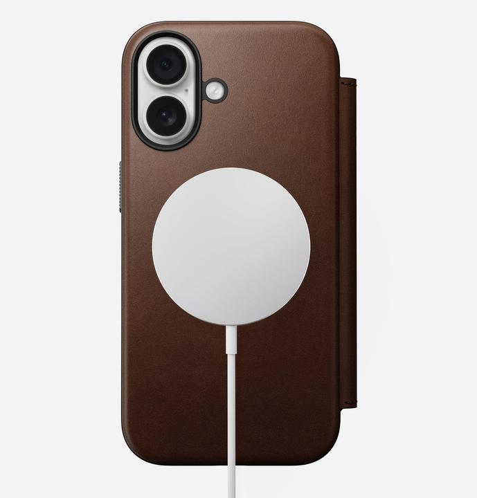 Produktbild Nomad Modern Leather Folio - Lederhülle für das iPhone (Apple iPhone 17)