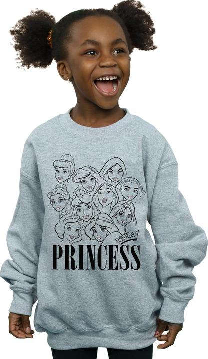 Produktbild Disney Princess Multi Faces Sweatshirt Mädchen (140, 146)