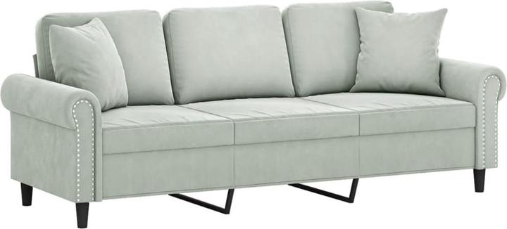 Actual product image vidaXL 10-tlg. Garten-Lounge-Set mit Kissen (3-seater)