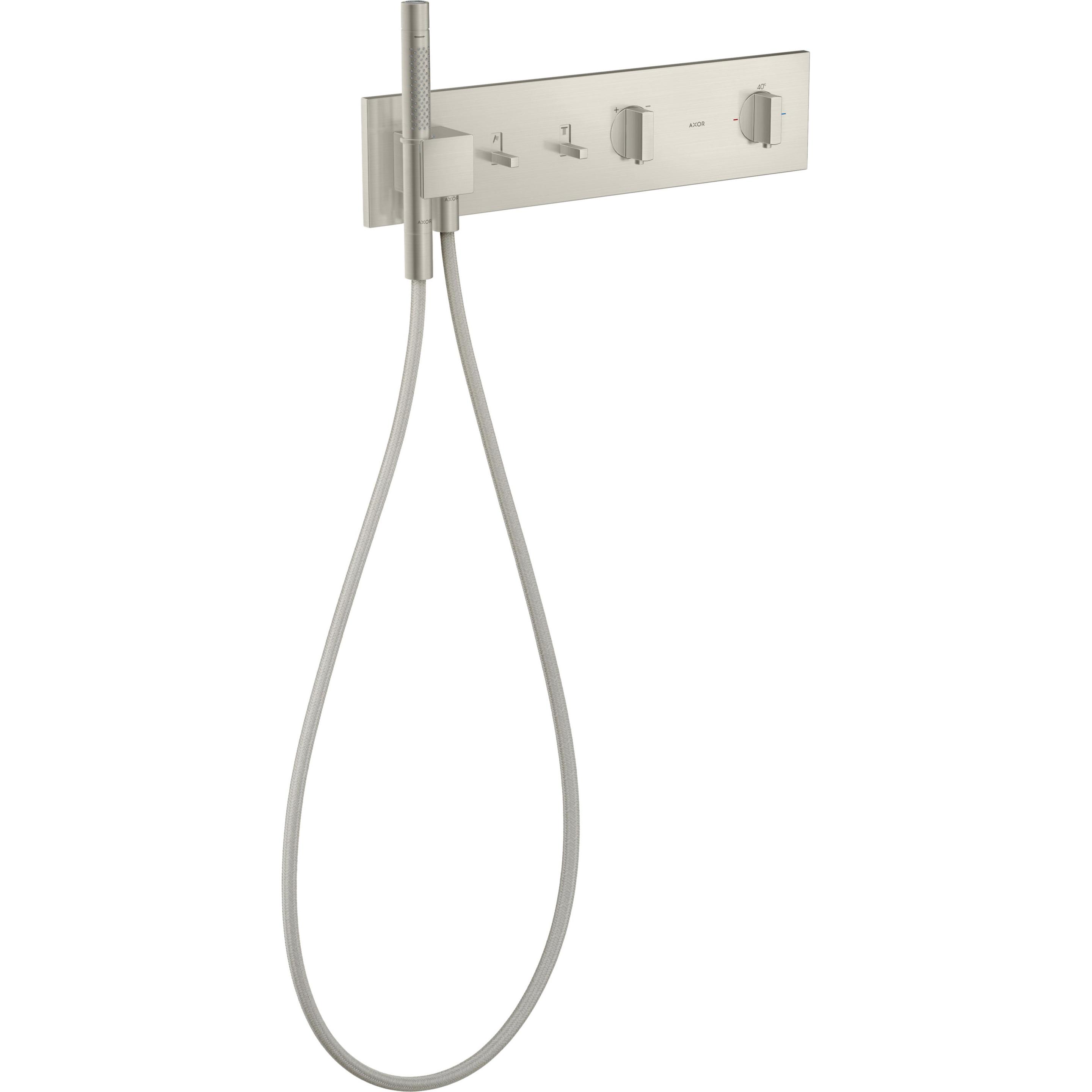 hansgrohe, Badarmatur, AXOR ShowerComposition Thermostatmodul Select, 2 Verbraucher, 470/110, 12571