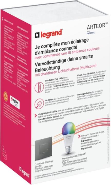 Produktbild Legrand Arteor with Netatmo Multicolor Bundle