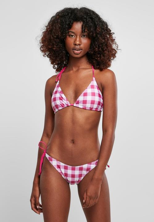 Actual product image Urban Classics Ladies Check Bikini - 4696 (M)