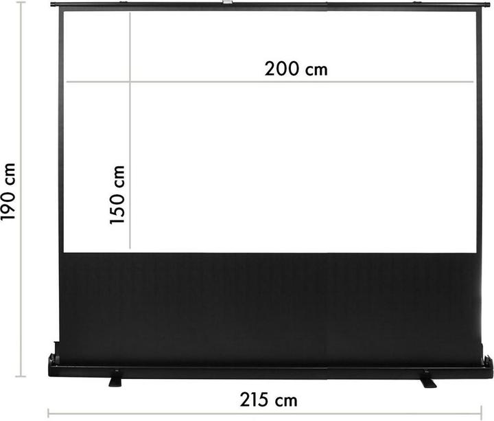 Actual product image Maclean MC-211 (100", 4:3)