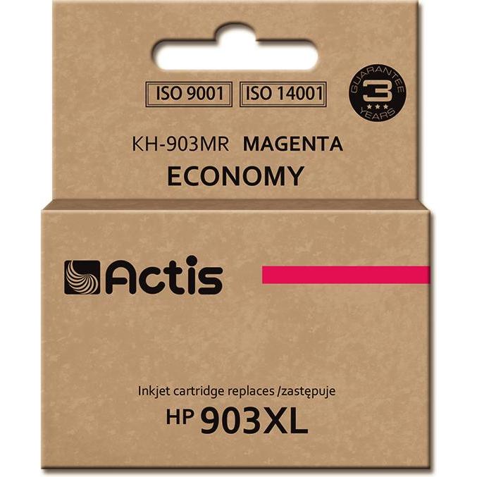 Factis, Druckerpatrone, KH-903MR Tintenpatrone (Ersatz für HP 903XL 07AE Standard - Neuer Chip) (M)