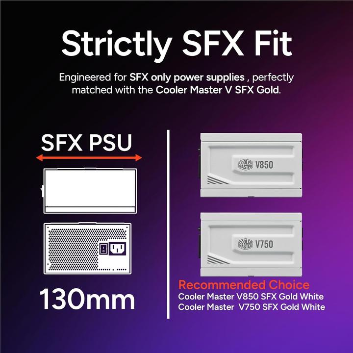 Productafbeelding Cooler Master MasterBox NR200P V2 (Mini-ITX)