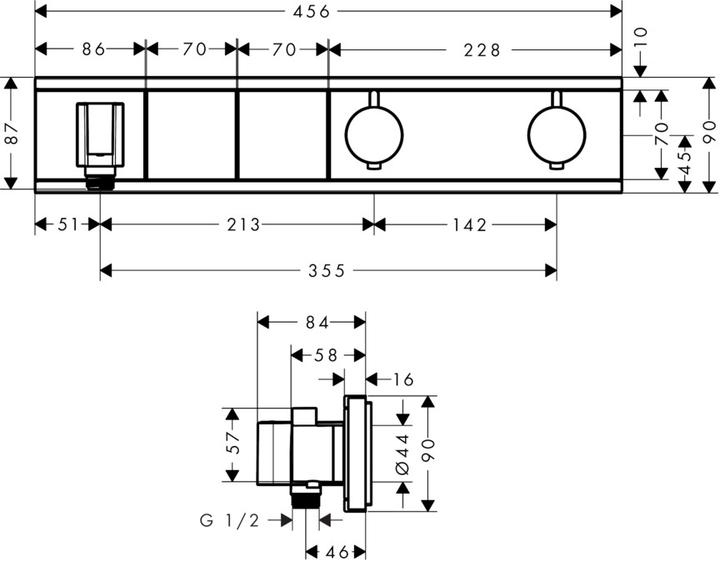 Produktbild hansgrohe RainSelect Chrom