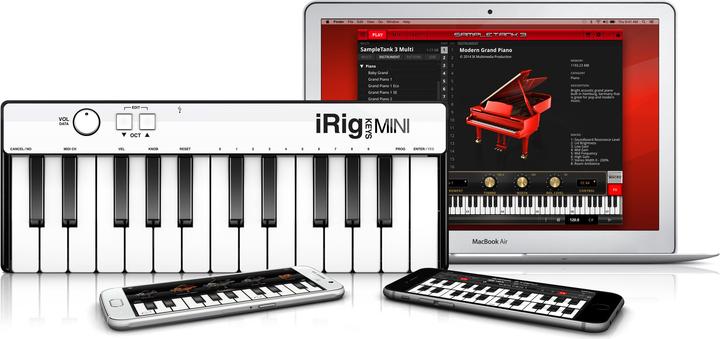 Actual product image IK Multimedia iRig Keys MINI (Keyboards)