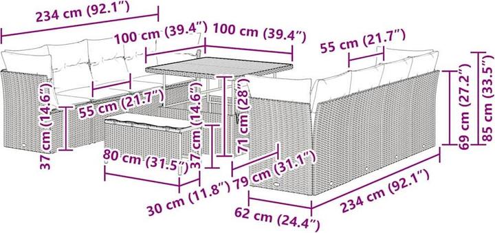Produktbild vidaXL Salvatore