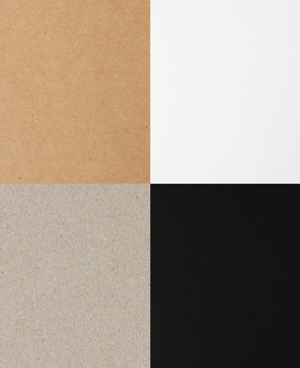 Produktbild I Am Creative Kraftkartonblock A4, 16 Blatt sortiert (248 g/m², 16x)