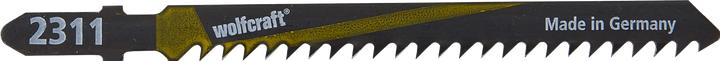 Produktbild wolfcraft 2 Stichsägeblätter HCS L=100mm T-Schaft