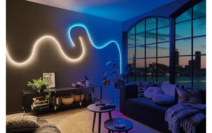 Image du produit Paulmann Kit MaxLED Flow Stripe (Blanc chaud, 500 cm, Intérieur)