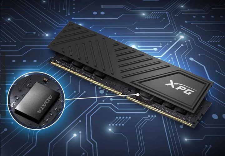 Productafbeelding Adata DDR4 8GB 3200-16 XPG D35 bk Single Tray (1 x 8GB, 3200 MHz, DDR4 RAM, U-DIMM)