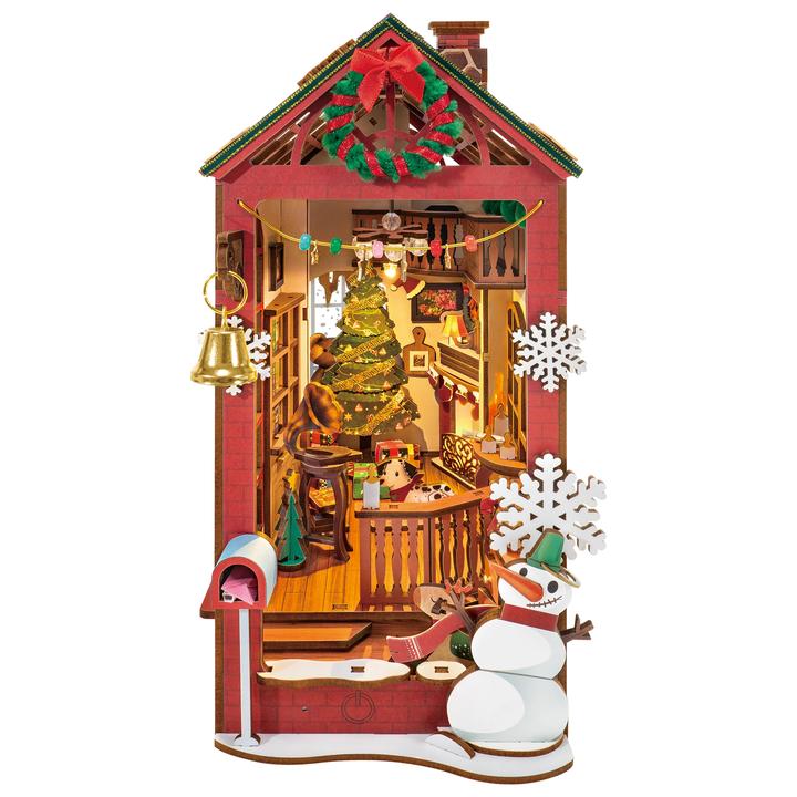 Actual product image Rolife Christmas Indoor Scene - Book Nook