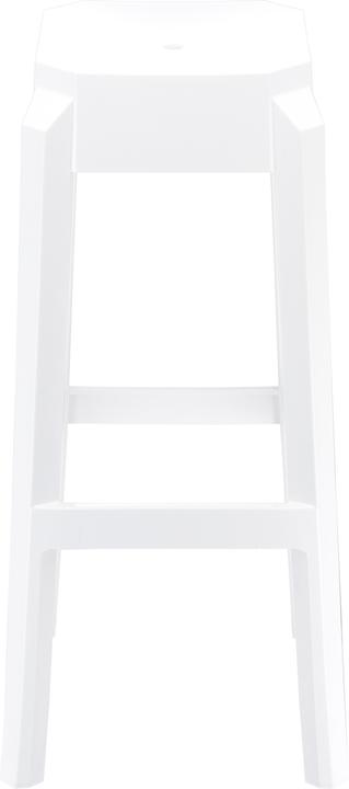 Actual product image CLP Bar stool Fox, white gloss
