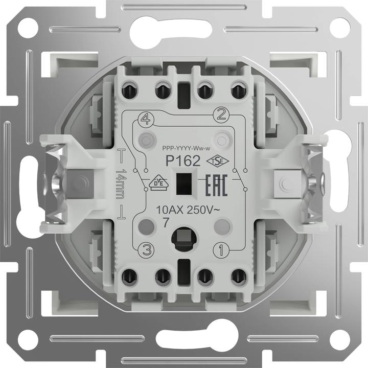Actual product image Schneider Electric Cross switch Asfora White (RAL 9003) EPH0570121D