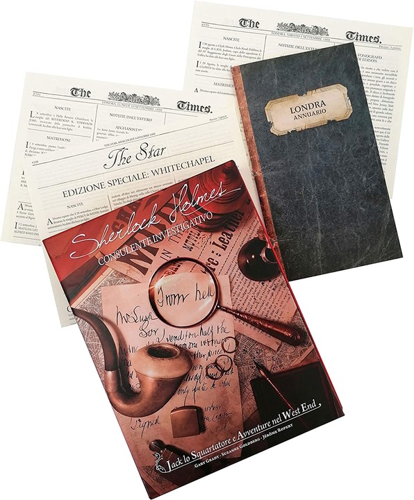 Actual product image Asmodée Sherlock Holmes: Consulente Investigativo - Jack lo Squartatore