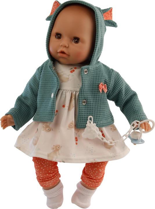 Schildkröt 7545260 Schnullerbaby "Amy" Grösse 45 braune Schlafaugen