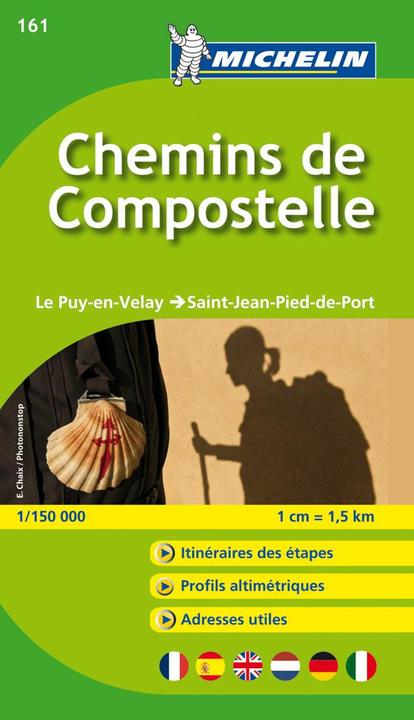Produktbild Michelin Chemins de Compostelle 150000