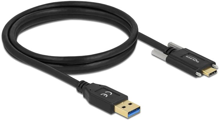 Actual product image Delock 84017 USB Cable 1.5 m USB 3.2 Gen 1 (3.1 Gen 1) USB A USB C Black (1.50 m)