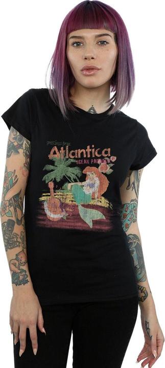 Image du produit Disney - T-shirt THE LITTLE MERMAID GREETINGS FROM ATLANTICA - Femme (M)