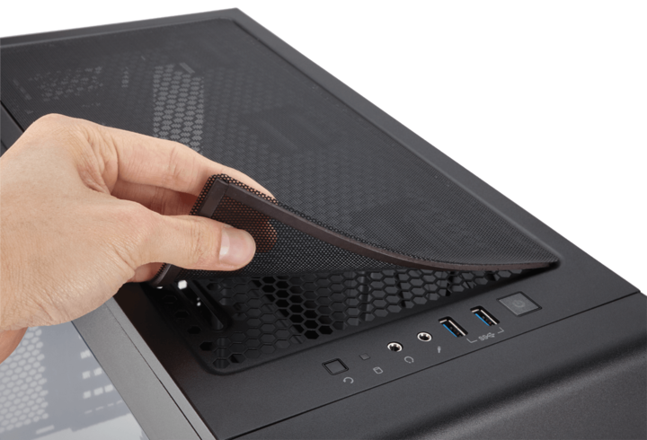Actual product image Corsair Carbide 400C (ATX, mATX, Mini-ITX, E-ATX)