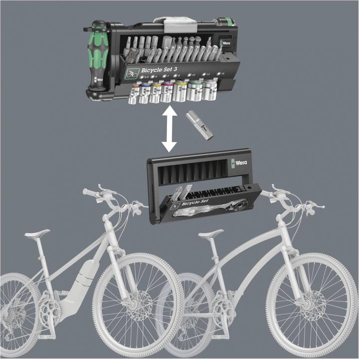 Actual product image Wera Bicycle Set 3 (T27, T20, T30, T25, T40, T10, T15)