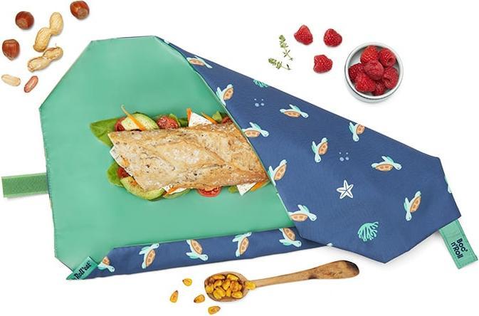 Produktbild Roll'Eat Boc'n'Roll Lunch Wrap AnimalsTurtle