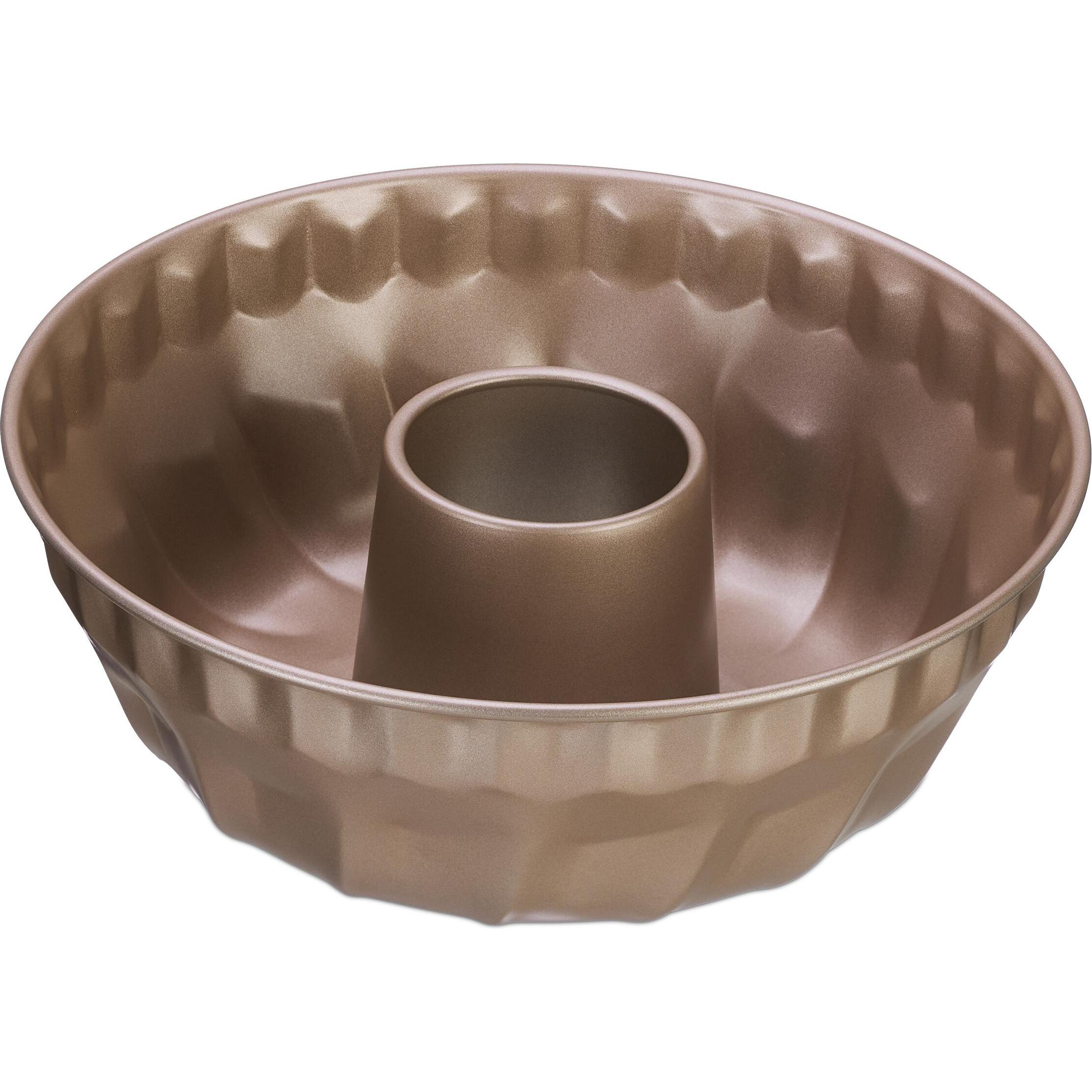 Relaxdays Gugelhupfform, Backform, Beige