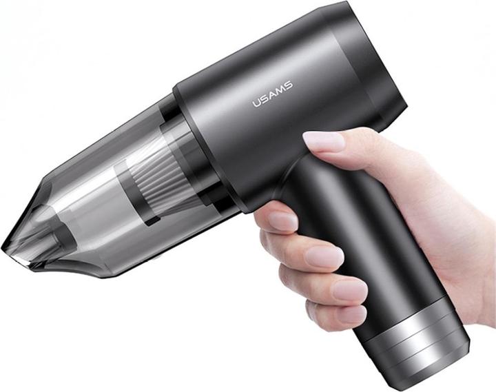 Actual product image Usams Odkurzacz samochodowy 6w1 XJ series czarny/black ZB291XCQ01 (US-ZB291)