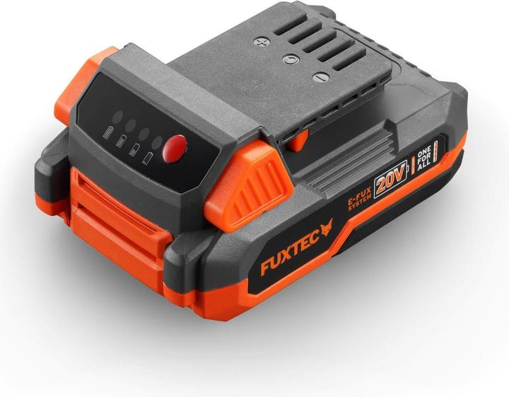 Actual product image Fuxtec 20V Battery Leaf Blower FX-E1LB20 SET 1 with 2 x Battery 2Ah, 1 x Charger 1A (Rechargeable battery operated, Vacuum cleaners & blowers)