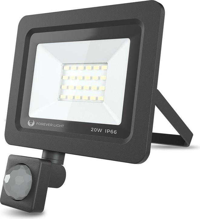Actual product image Forever Light Floodlight LED PROXIM II 20W |6000K| PIR IP66 (IP66)