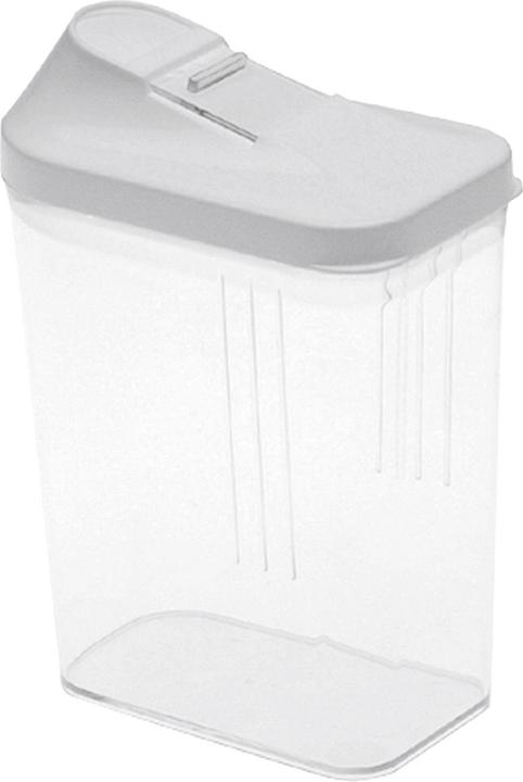 Actual product image keeeper Storage Jar 0,5 l 3x4,5x15cm white (0.50 l)