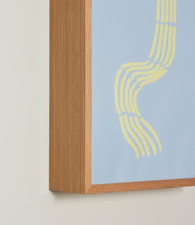 Produktbild Hübsch Hello Frame 30x42 Nature