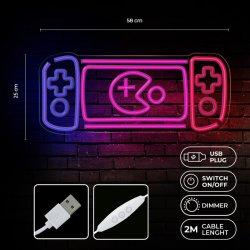 Immagine prodotto Forever Light Neon PLEXI LED CONSOLE GIOCO multicolore FPNE27