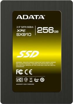 Actual product image Adata XPG SX910 256GB, SATA-III, 2.5 inch, MLC (256 GB, 2.5")